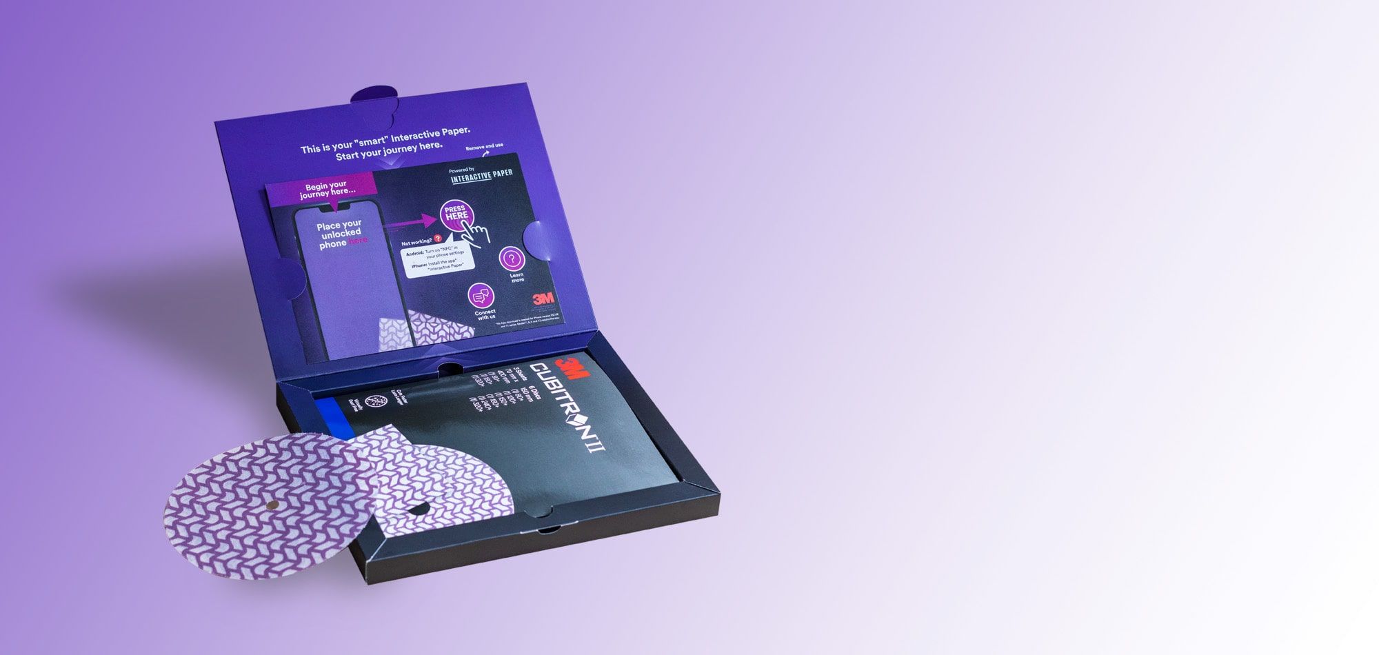 Marketing tool that combines digital and analog