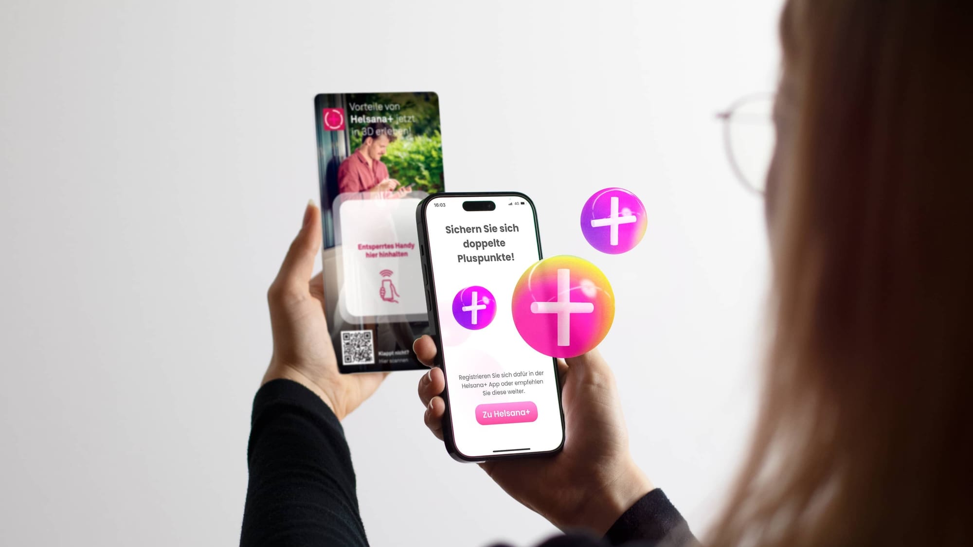 helsana using Interactive Paper for their marketing