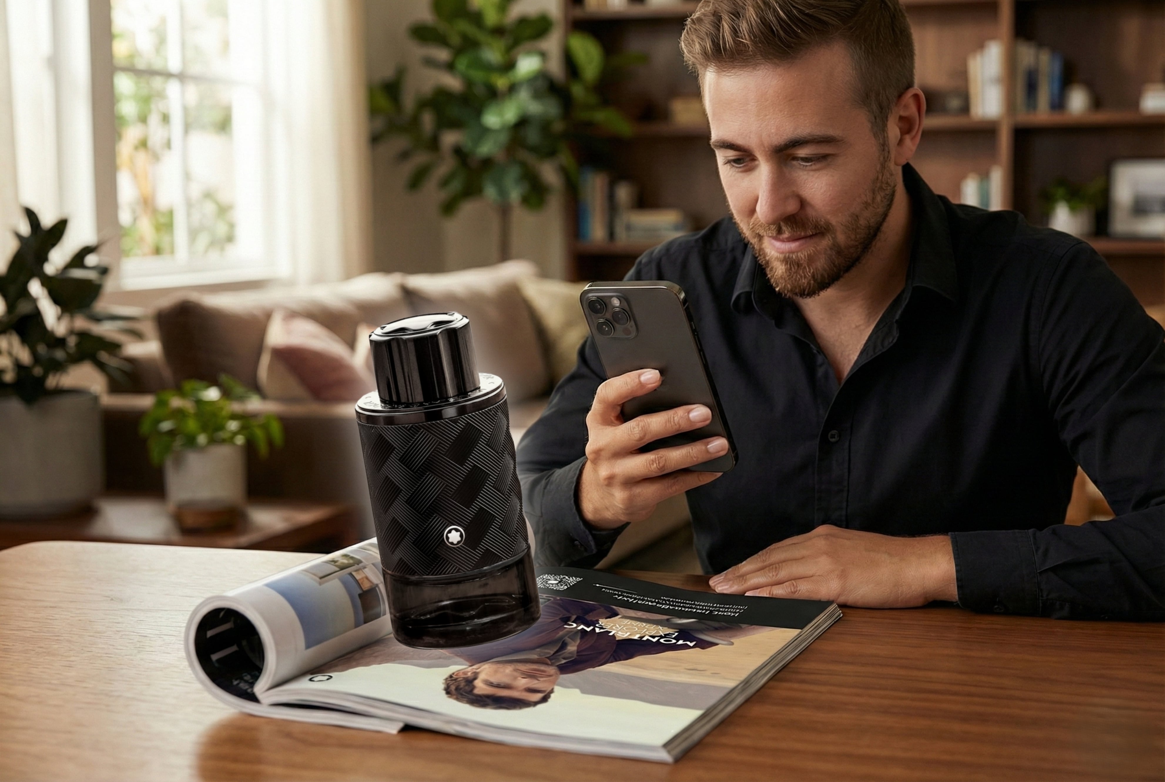 montblanc successfully using print media combined with a digital component