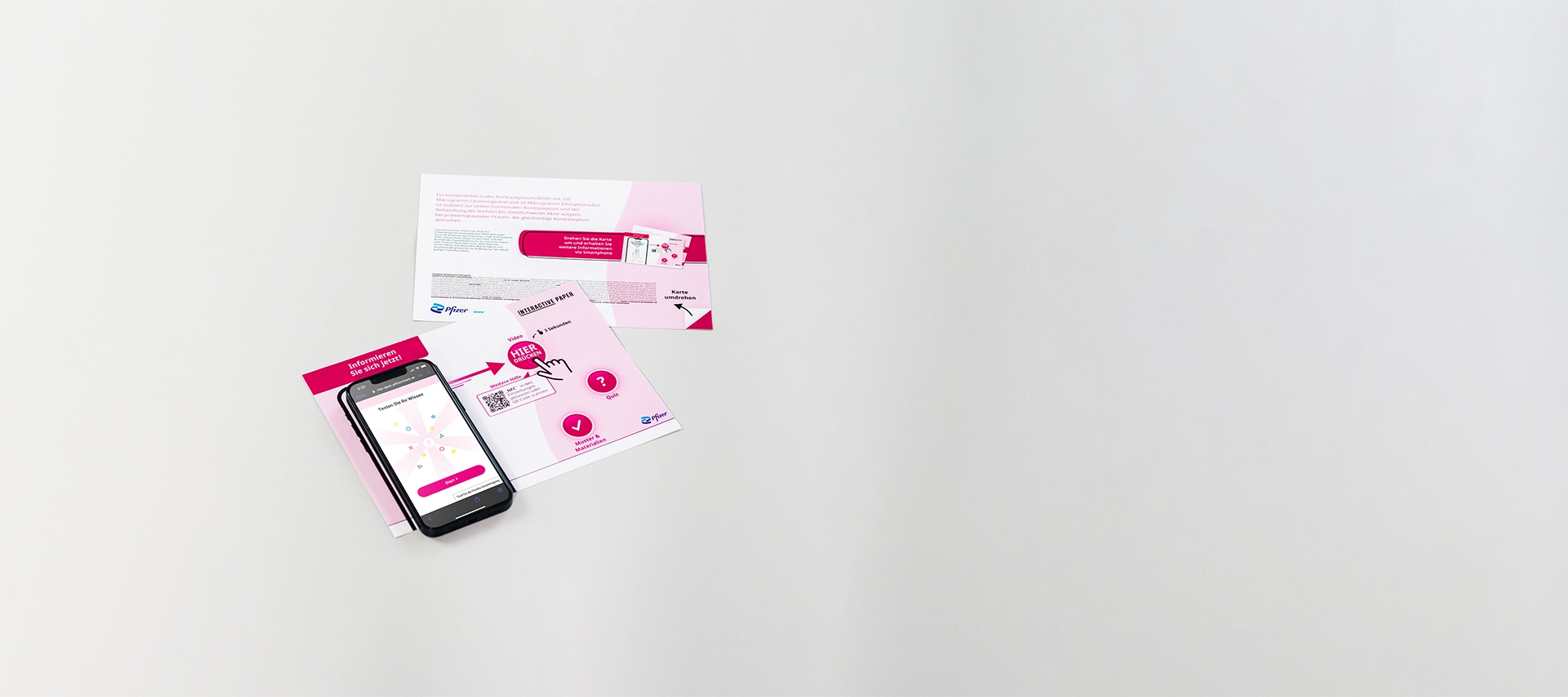 Marketing tool that combines digital and analog