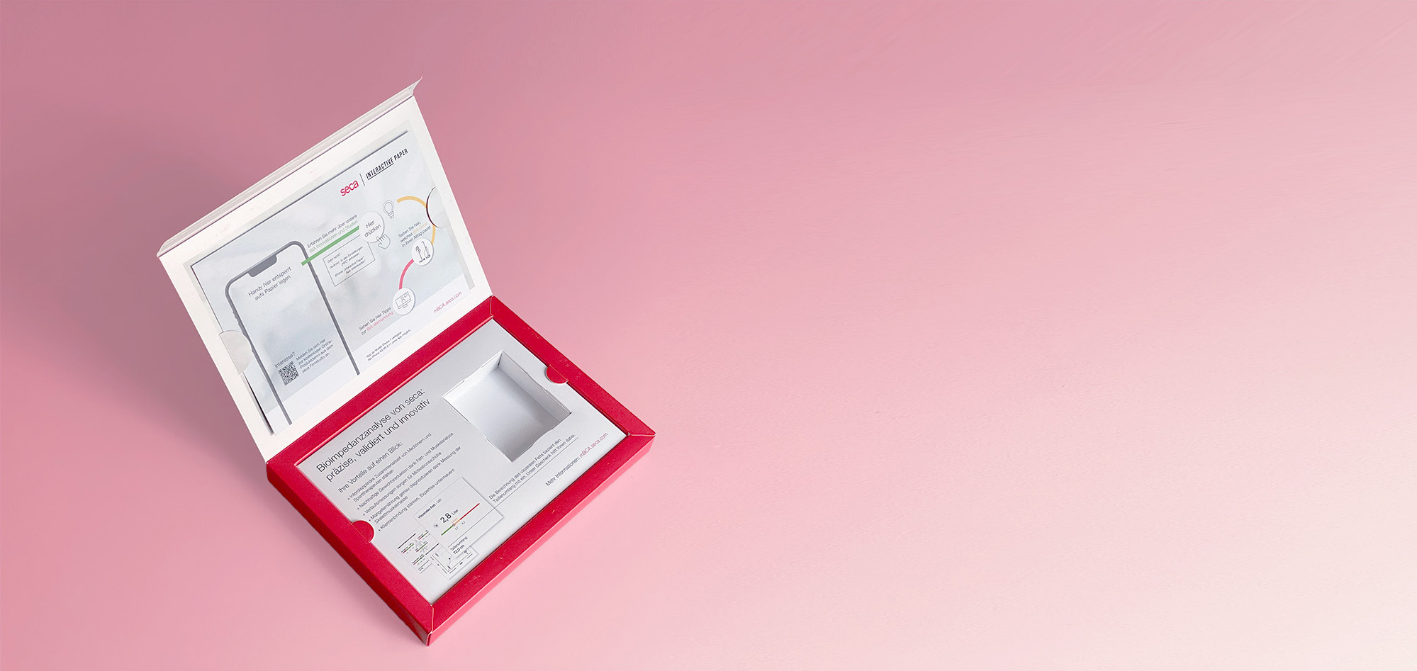 Marketing tool that combines digital and analog